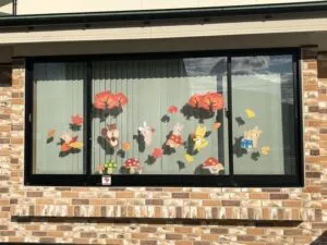 うさぎさんたちの紅葉狩り